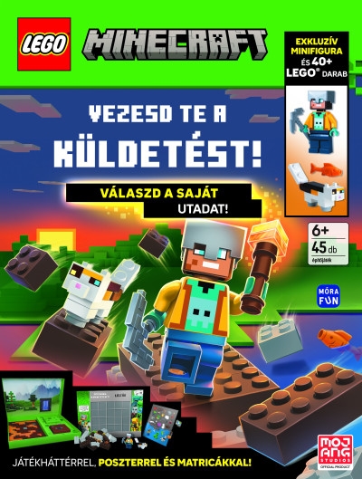 Lego Minecrat. Vezesd te a küldetést! Válaszd a saját utadat!