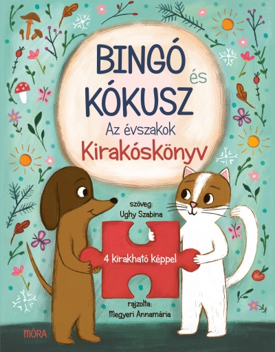 Bingó és Kókusz - Az évszakok - Saját fejlesztésű puzzle könyv