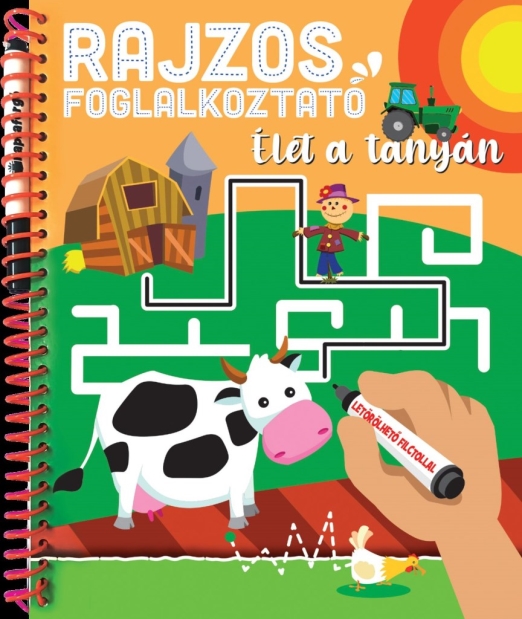 Rajzos foglalkoztató - Élet a tanyán