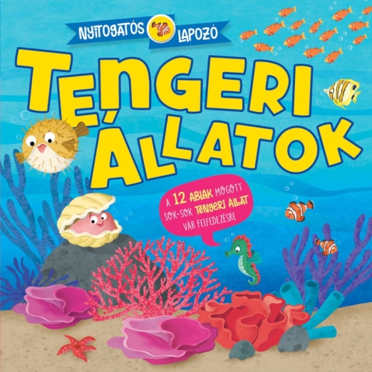 Nyitogatós lapozó - Tengeri állatok