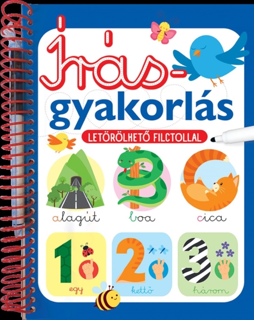 Írásgyakorlás - Letörölhető filctollal