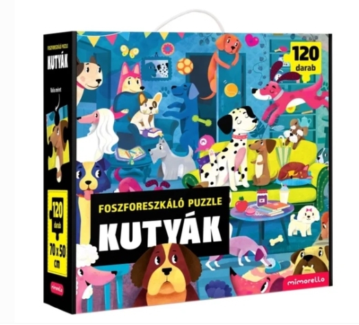 Kutyák - Foszforeszkáló puzzle