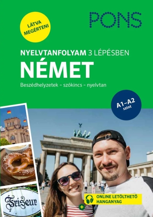PONS Nyelvtanfolyam 3 lépésben NÉMET