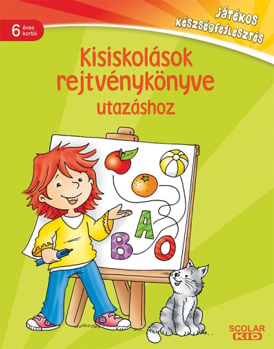Kisiskolások rejtvénykönyve utazáshoz